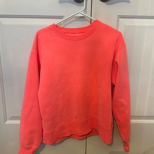 tna cozy fleece boyfriend sweatshirt